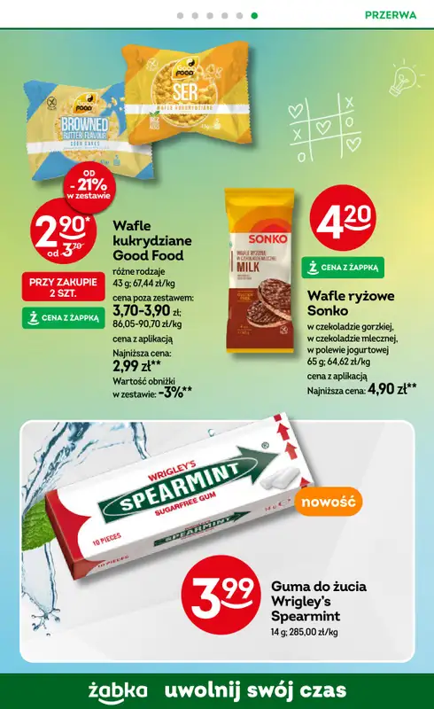 Żabka - gazetka promocyjna Gazetka od środy 22.10 do wtorku 04.11 - strona 55