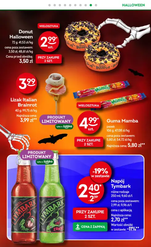 Żabka - gazetka promocyjna Gazetka od środy 22.10 do wtorku 04.11 - strona 12