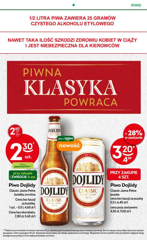 Żabka - gazetka promocyjna Gazetka od środy 22.10 do wtorku 04.11 - strona 46