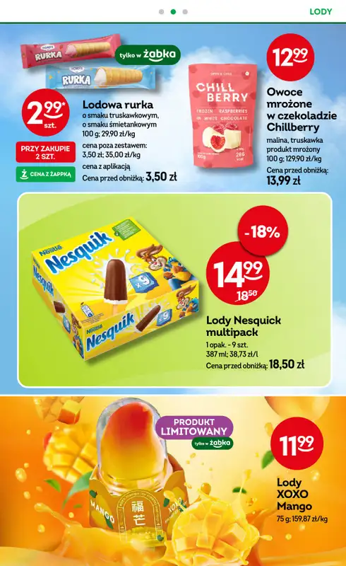 Żabka - gazetka promocyjna Gazetka od środy 22.10 do wtorku 04.11 - strona 71