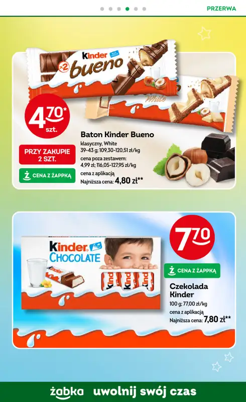 Żabka - gazetka promocyjna Gazetka od środy 22.10 do wtorku 04.11 - strona 53