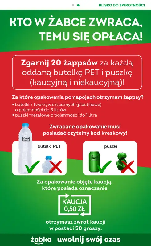 Żabka - gazetka promocyjna Gazetka od środy 22.10 do wtorku 04.11 - strona 35