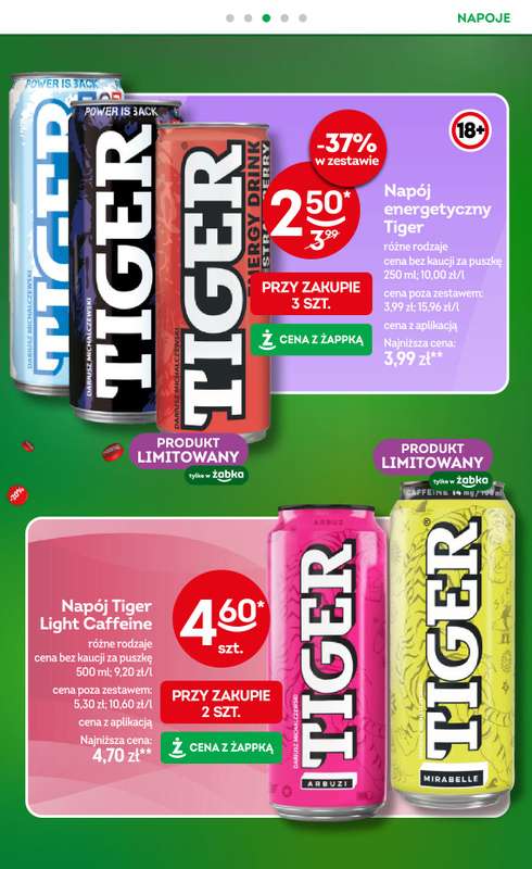 Żabka - gazetka promocyjna Gazetka od środy 22.10 do wtorku 04.11 - strona 24 Żabka - gazetka promocyjna Gazetka od środy 22.10 do wtorku 04.11 - strona 24