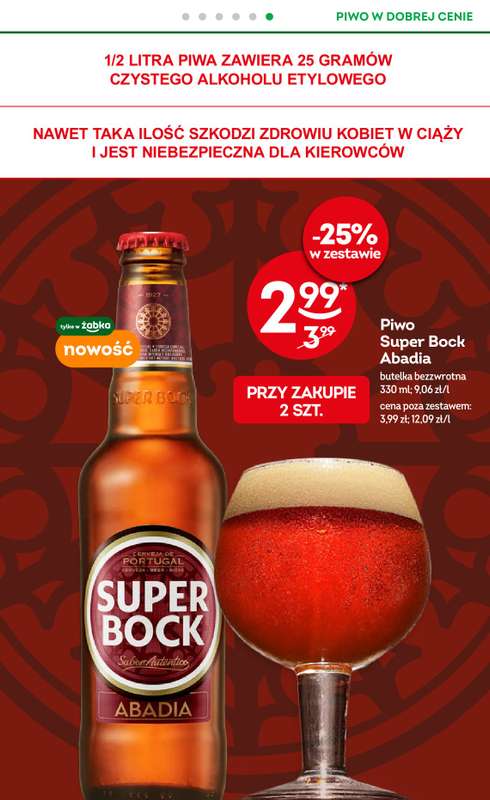 Żabka - gazetka promocyjna Gazetka od środy 22.10 do wtorku 04.11 - strona 45