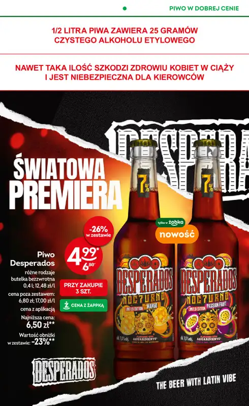 Żabka - gazetka promocyjna Gazetka od środy 22.10 do wtorku 04.11 - strona 47