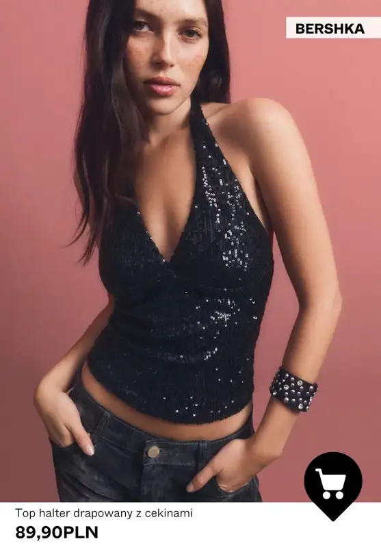 Bershka - gazetka promocyjna PARTY SERIES dla niej od środy 29.10  - strona 9