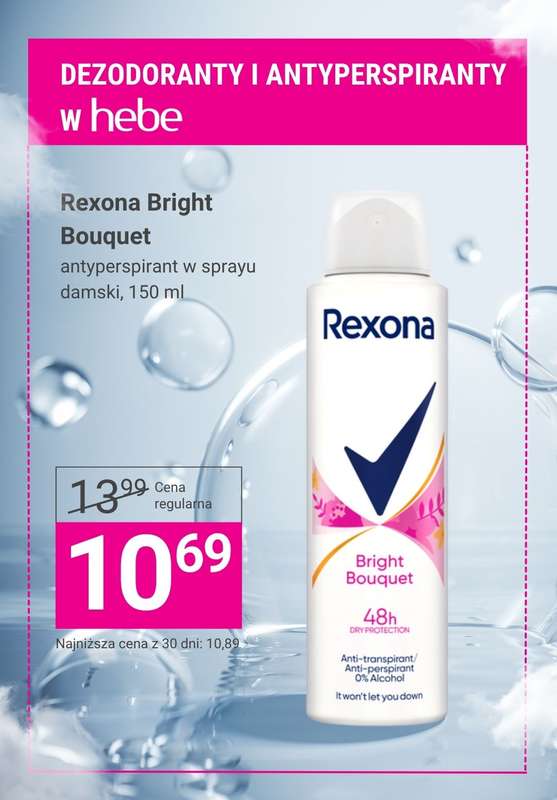 Hebe - gazetka promocyjna Dezodoranty i antyperspiranty na promocji! od środy 29.10 do czwartku 06.11 - strona 7