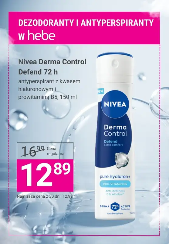 Hebe - gazetka promocyjna Dezodoranty i antyperspiranty na promocji!   - strona 2