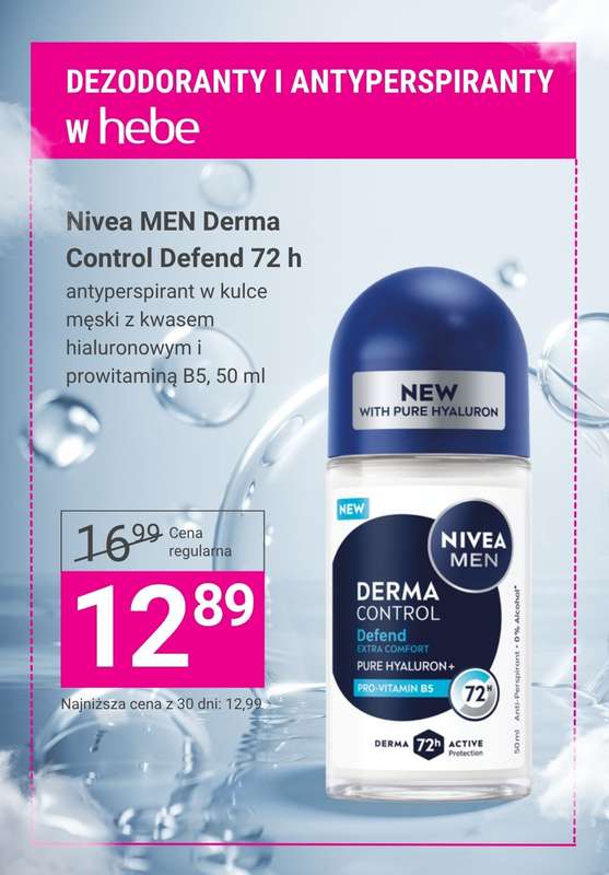 Hebe - gazetka promocyjna Dezodoranty i antyperspiranty na promocji! od środy 29.10 do czwartku 06.11 - strona 6