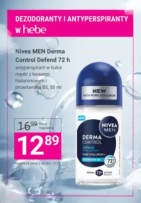 Hebe - gazetka promocyjna Dezodoranty i antyperspiranty na promocji! od środy 29.10 do czwartku 06.11 - strona 6 Hebe - gazetka promocyjna Dezodoranty i antyperspiranty na promocji! od środy 29.10 do czwartku 06.11 - strona 6