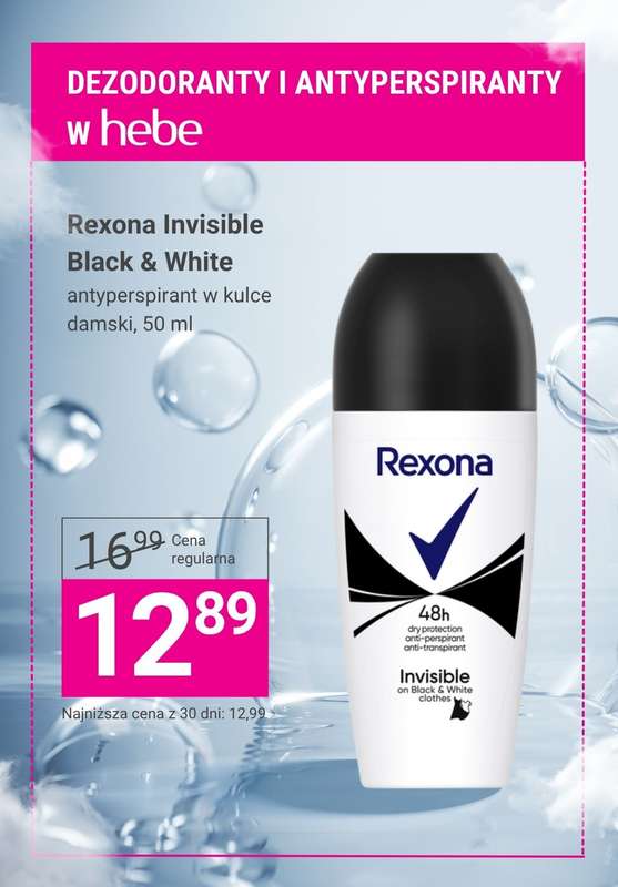 Hebe - gazetka promocyjna Dezodoranty i antyperspiranty na promocji! od środy 29.10 do czwartku 06.11 - strona 3