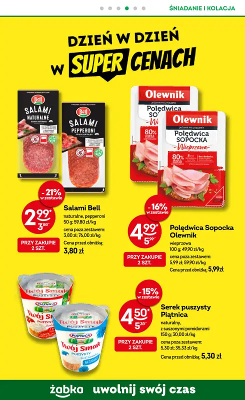 Żabka - gazetka promocyjna Gazetka Spożywcza od środy 22.10 do wtorku 04.11 - strona 15