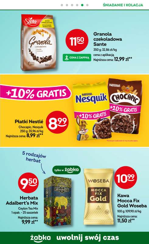 呕abka - gazetka promocyjna Gazetka Spo偶ywcza od 艣rody 22.10 do wtorku 04.11 - strona 16 呕abka - gazetka promocyjna Gazetka Spo偶ywcza od 艣rody 22.10 do wtorku 04.11 - strona 16