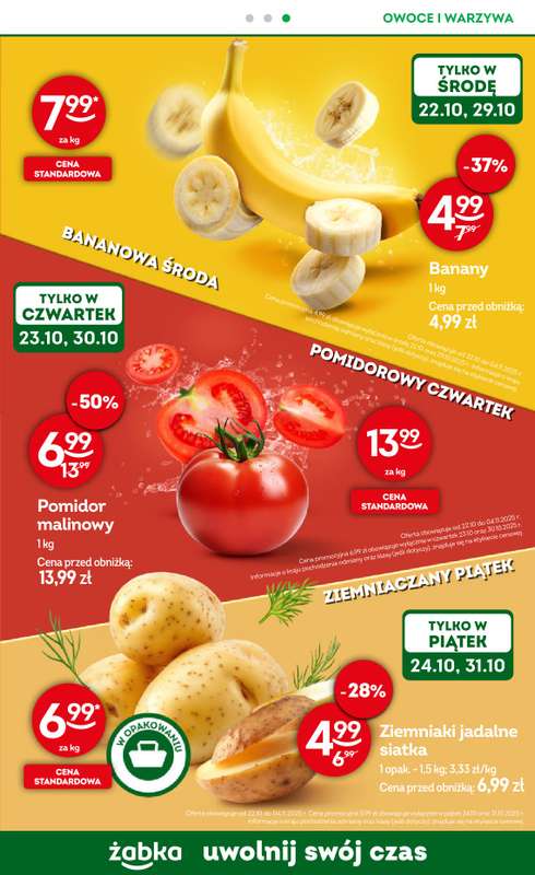 呕abka - gazetka promocyjna Gazetka Spo偶ywcza od 艣rody 22.10 do wtorku 04.11 - strona 11 呕abka - gazetka promocyjna Gazetka Spo偶ywcza od 艣rody 22.10 do wtorku 04.11 - strona 11
