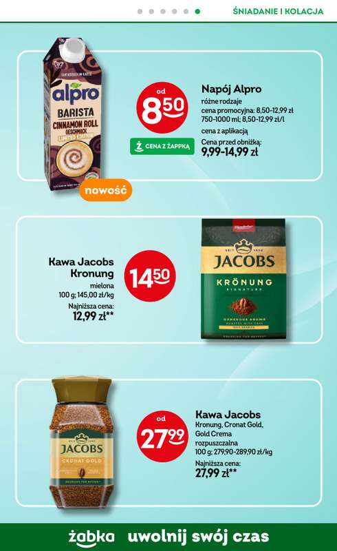 呕abka - gazetka promocyjna Gazetka Spo偶ywcza od 艣rody 22.10 do wtorku 04.11 - strona 17 呕abka - gazetka promocyjna Gazetka Spo偶ywcza od 艣rody 22.10 do wtorku 04.11 - strona 17