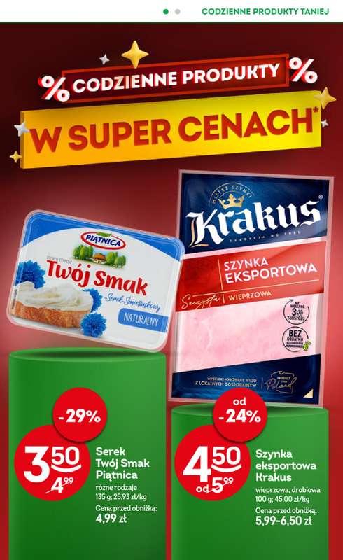 呕abka - gazetka promocyjna Gazetka Spo偶ywcza od 艣rody 22.10 do wtorku 04.11 - strona 4 呕abka - gazetka promocyjna Gazetka Spo偶ywcza od 艣rody 22.10 do wtorku 04.11 - strona 4