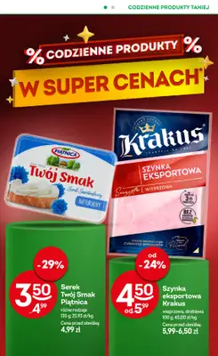 Żabka - gazetka promocyjna Gazetka Spożywcza od środy 22.10 do wtorku 04.11 - strona 4 Żabka - gazetka promocyjna Gazetka Spożywcza od środy 22.10 do wtorku 04.11 - strona 4