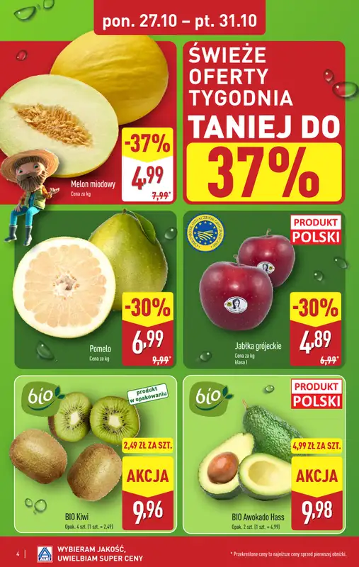 Aldi - gazetka promocyjna Pełny katalog! od poniedziałku 27.10 do piątku 31.10 - strona 4