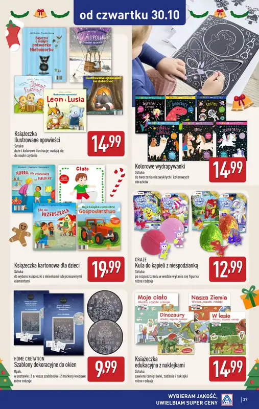 Aldi - gazetka promocyjna Pełny katalog! od poniedziałku 27.10 do piątku 31.10 - strona 37