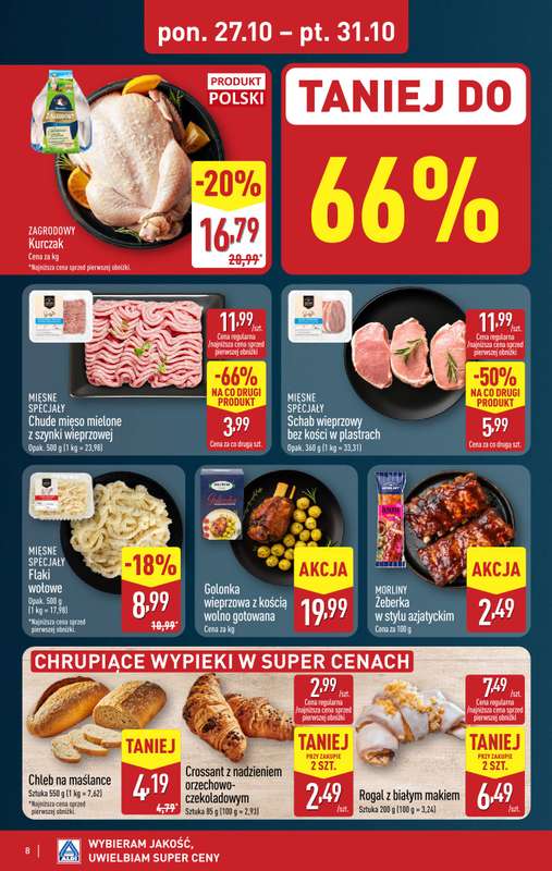 Aldi - gazetka promocyjna Pe艂ny katalog! od poniedzia艂ku 27.10 do pi膮tku 31.10 - strona 8 Aldi - gazetka promocyjna Pe艂ny katalog! od poniedzia艂ku 27.10 do pi膮tku 31.10 - strona 8