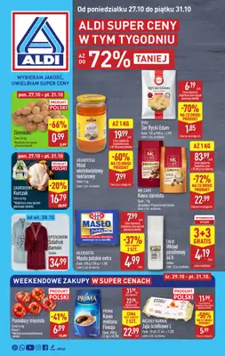 Aldi - gazetka promocyjna Pełny katalog! od poniedziałku 27.10 do piątku 31.10 Aldi - gazetka promocyjna Pełny katalog! od poniedziałku 27.10 do piątku 31.10