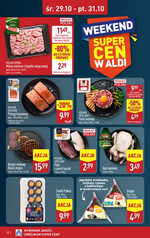 Aldi - gazetka promocyjna Pełny katalog! od poniedziałku 27.10 do piątku 31.10 - strona 32