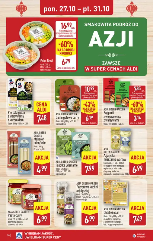 Aldi - gazetka promocyjna Pełny katalog! od poniedziałku 27.10 do piątku 31.10 - strona 18