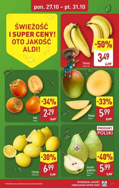 Aldi - gazetka promocyjna Pe艂ny katalog! od poniedzia艂ku 27.10 do pi膮tku 31.10 - strona 3 Aldi - gazetka promocyjna Pe艂ny katalog! od poniedzia艂ku 27.10 do pi膮tku 31.10 - strona 3