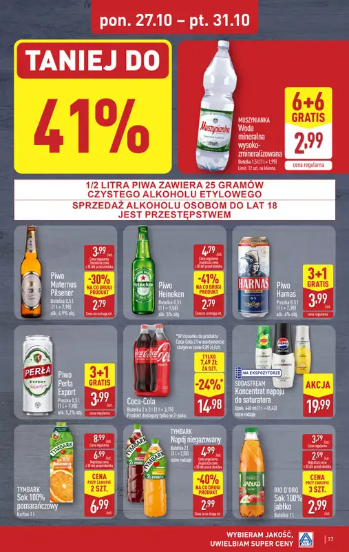 Aldi - gazetka promocyjna Pełny katalog! od poniedziałku 27.10 do piątku 31.10 - strona 17
