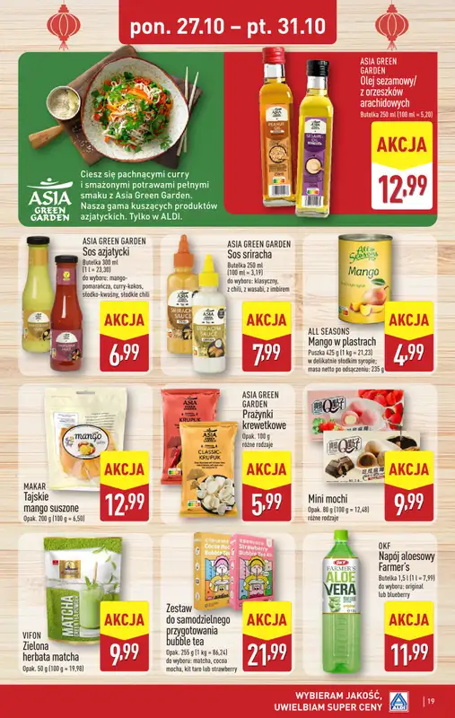 Aldi - gazetka promocyjna Pełny katalog! od poniedziałku 27.10 do piątku 31.10 - strona 19