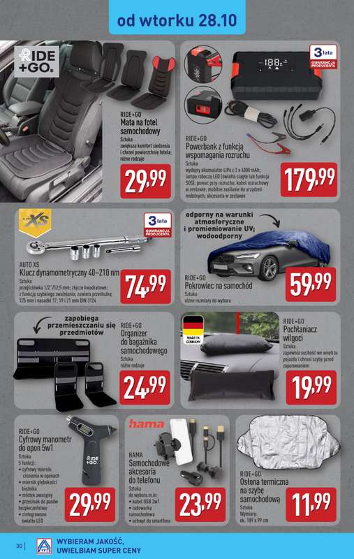 Aldi - gazetka promocyjna Pełny katalog! od poniedziałku 27.10 do piątku 31.10 - strona 30