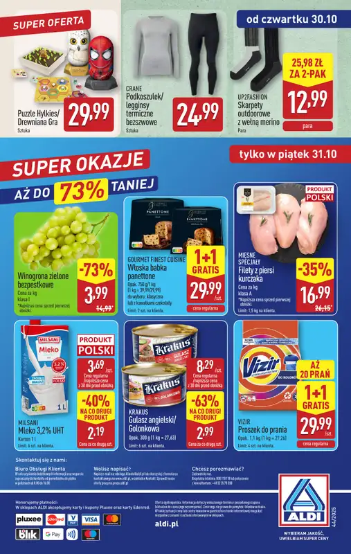 Aldi - gazetka promocyjna Pełny katalog! od poniedziałku 27.10 do piątku 31.10 - strona 38