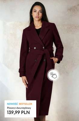 Płaszcz dwurzędowy