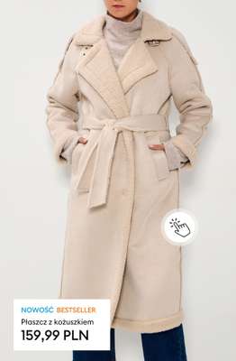 Płaszcz z kożuszkiem