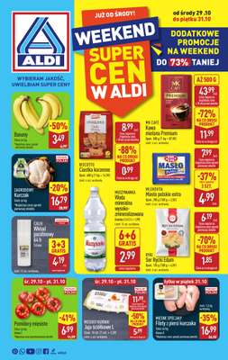 Aldi - gazetka promocyjna Weekend super cen w Aldi! od środy 29.10 do piątku 31.10