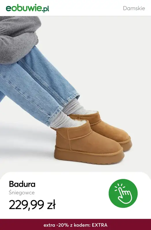 eobuwie.pl - gazetka promocyjna -20% na obuwie & -40% na torebki i plecaki od środy 29.10 do poniedziałku 03.11 - strona 4