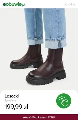 eobuwie.pl - gazetka promocyjna -20% na obuwie & -40% na torebki i plecaki od środy 29.10 do poniedziałku 03.11 - strona 2 eobuwie.pl - gazetka promocyjna -20% na obuwie & -40% na torebki i plecaki od środy 29.10 do poniedziałku 03.11 - strona 2