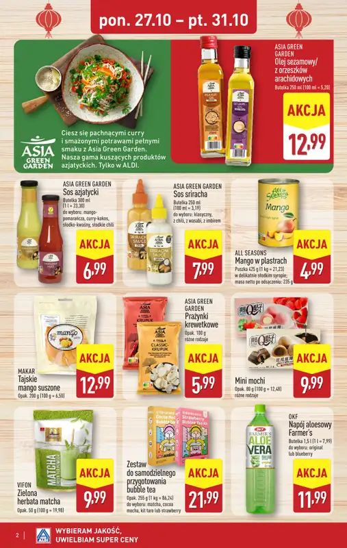 Aldi - gazetka promocyjna Smakowita podróż do Azji!   - strona 2