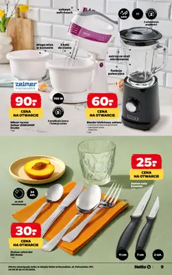 Netto - gazetka promocyjna Koszalin, ul. Połczyńska 197 - Wielkie otwarcie już w CZWARTEK 30.10! od czwartku 30.10 do piątku 31.10 - strona 9 Netto - gazetka promocyjna Koszalin, ul. Połczyńska 197 - Wielkie otwarcie już w CZWARTEK 30.10! od czwartku 30.10 do piątku 31.10 - strona 9