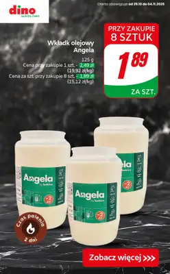 Dino - gazetka promocyjna SUPER promocje na znicze i wkłady! od czwartku 30.10 do wtorku 04.11 - strona 8 Dino - gazetka promocyjna SUPER promocje na znicze i wkłady! od czwartku 30.10 do wtorku 04.11 - strona 8
