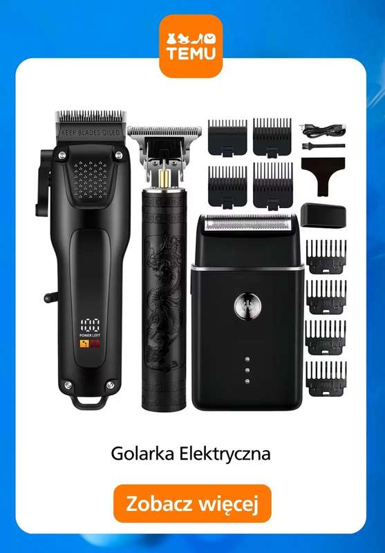 Temu - gazetka promocyjna Golarki elektryczne w supercenach od środy 29.10  - strona 4