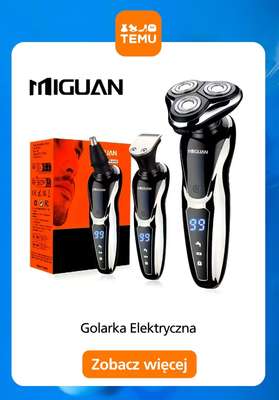 Temu - gazetka promocyjna Golarki elektryczne w supercenach od środy 29.10  - strona 10