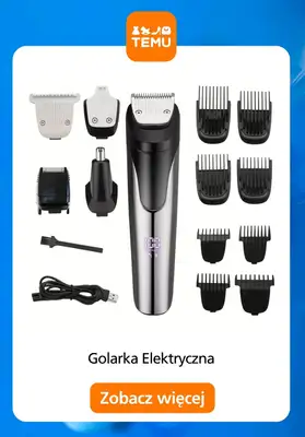 Temu - gazetka promocyjna Golarki elektryczne w supercenach od środy 29.10  - strona 6 Temu - gazetka promocyjna Golarki elektryczne w supercenach od środy 29.10  - strona 6