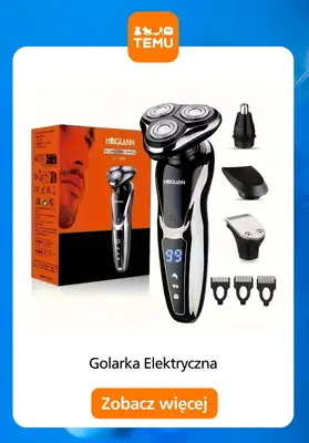 Temu - gazetka promocyjna Golarki elektryczne w supercenach od środy 29.10  - strona 13 Temu - gazetka promocyjna Golarki elektryczne w supercenach od środy 29.10  - strona 13