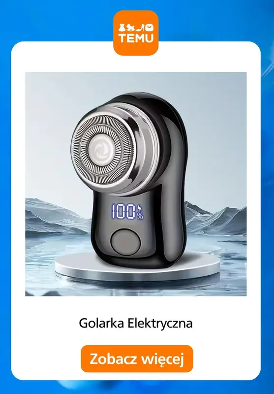Temu - gazetka promocyjna Golarki elektryczne w supercenach   - strona 3