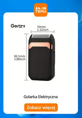Temu - gazetka promocyjna Golarki elektryczne w supercenach od środy 29.10  - strona 14 Temu - gazetka promocyjna Golarki elektryczne w supercenach od środy 29.10  - strona 14