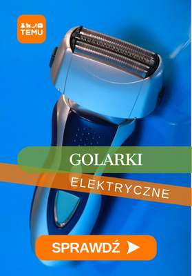 Temu - gazetka promocyjna Golarki elektryczne w supercenach od środy 29.10 