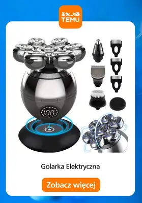 Temu - gazetka promocyjna Golarki elektryczne w supercenach od środy 29.10  - strona 7 Temu - gazetka promocyjna Golarki elektryczne w supercenach od środy 29.10  - strona 7