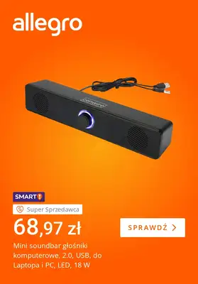 Allegro - gazetka promocyjna Jak grać, to na Allegro od wtorku 28.10 do poniedziałku 03.11 - strona 3 Allegro - gazetka promocyjna Jak grać, to na Allegro od wtorku 28.10 do poniedziałku 03.11 - strona 3