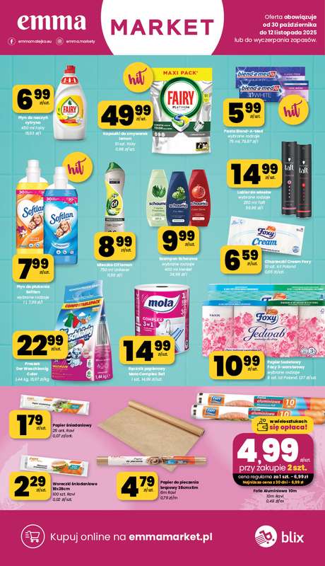 emma MARKET - gazetka promocyjna Gazetka od czwartku 30.10 do środy 12.11 - strona 18